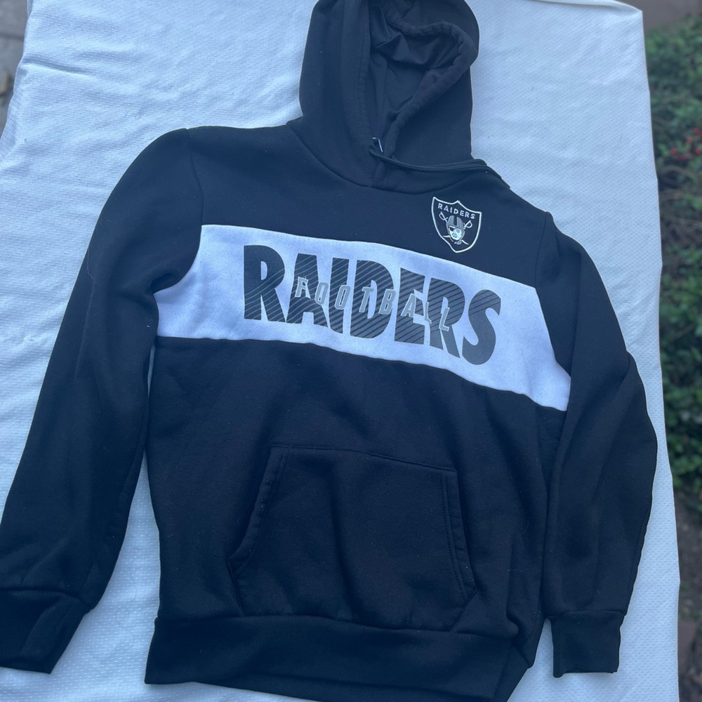 Raiders Black and White Men's Sweater hoodie